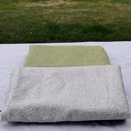 1950s fabrics synthetic, like new