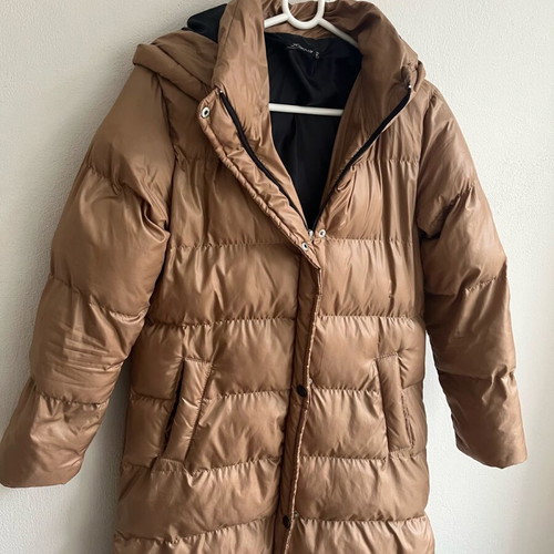 Long jacket with lining Modissimo brown like new