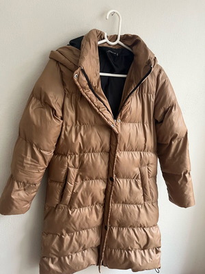 Long jacket with lining Modissimo brown like new