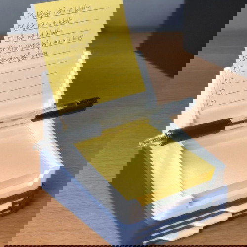 Sticky note gadget κατόπιν παραγγελίας, 3d printed