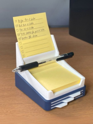 Sticky note gadget κατόπιν παραγγελίας, 3d printed