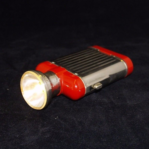 Narva vintage pocket flashlight from 1960s like new, DDR
