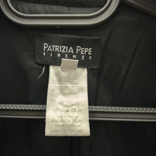 Patrizia Pepe coat used black size S
