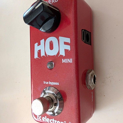 HOF Mini Reverb pedal like new, TC Electronic