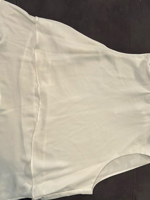 White blouse Zara like new, size XL