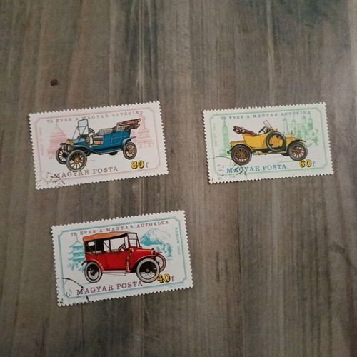 Stamp collection used, various designs