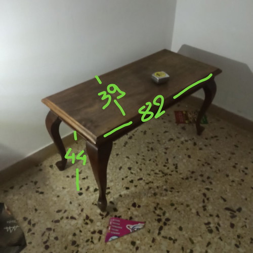 Vintage coffee table used, period style