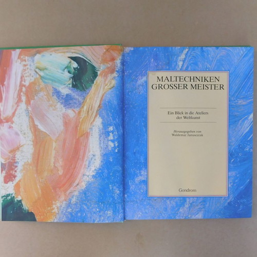 Mal Techniken Grosser Meister German edition good condition