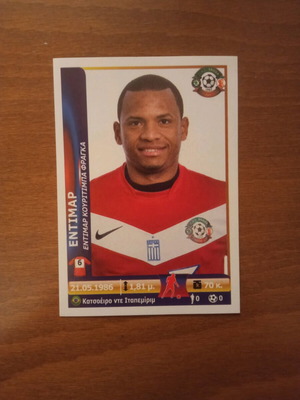 Αυτοκόλλητο PANINI Superleague Ελλάδα 2012 Νο365 καινούργιο