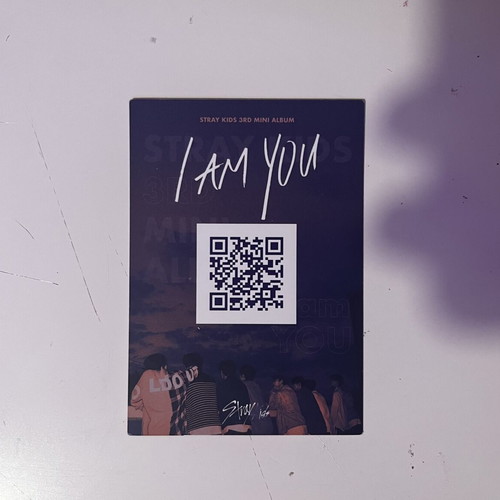 Stray Kids Changbin I am YOU Polaroid card