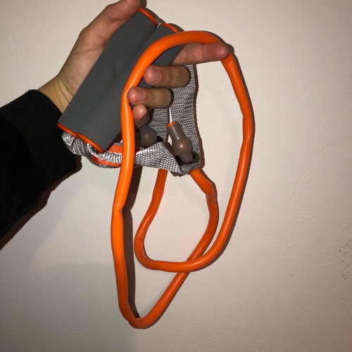 Fitness set new with resistance band and handles