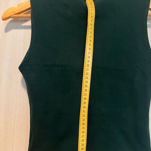 Zara green top like new, size M