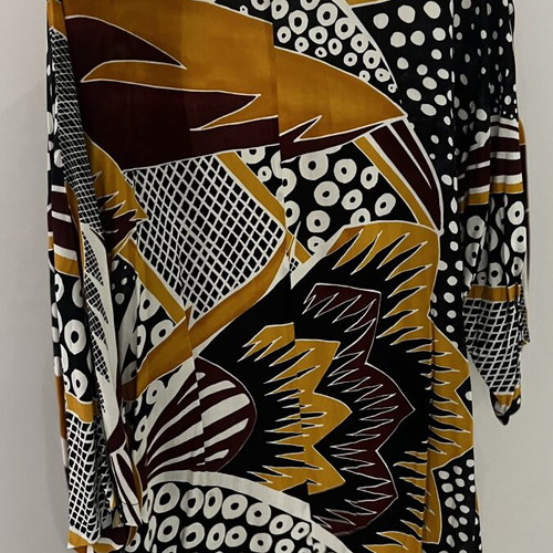 Kimono pareo black used, one size