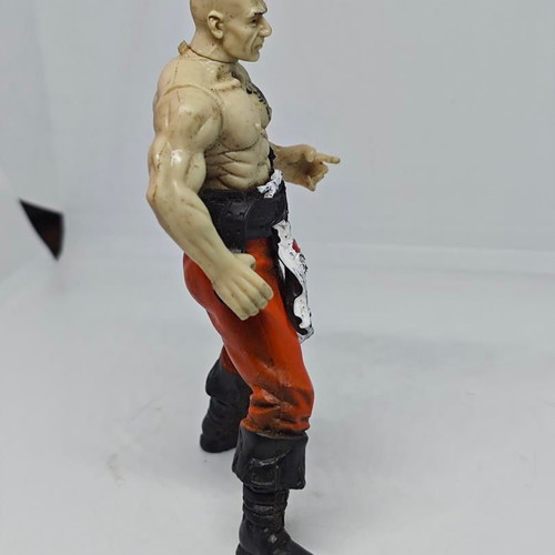 Collectible Chap Mei Pirate figure like new with scorpion tattoo