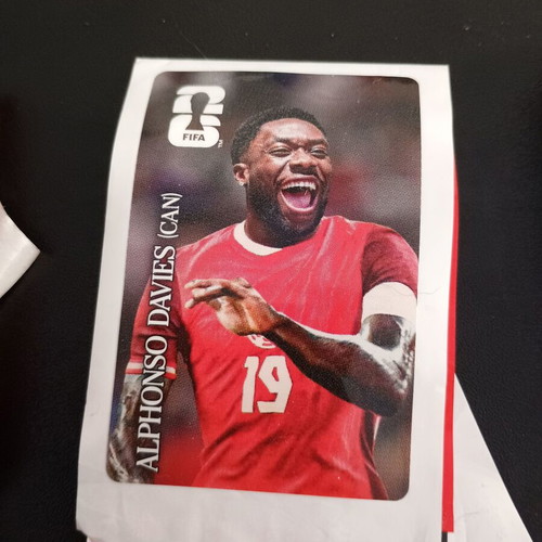 Αυτοκόλλητο Alphonso Davies 2026 Panini Coca Cola καινούργιο