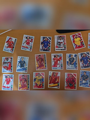 Top Match Attax Euro 2024 cards like new, set of 22