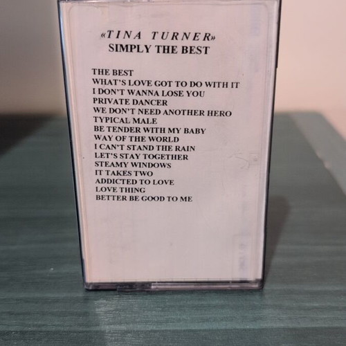 Tina Turner Simply The Best cassette tape like new