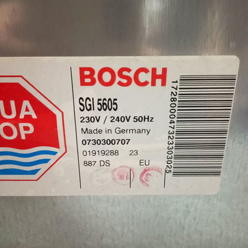 Dishwasher used built-in