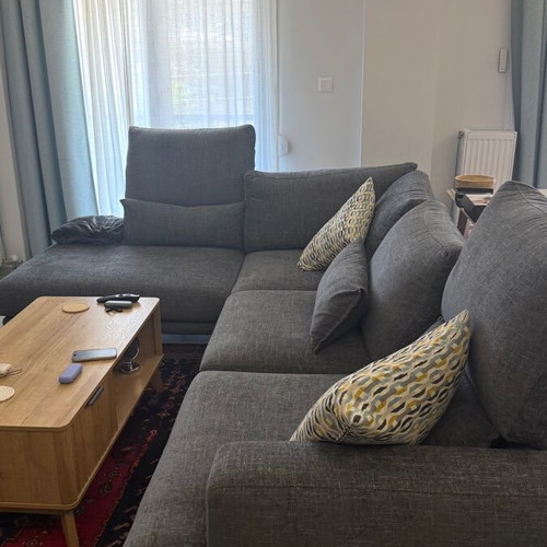 Sofa like new 3m x 2.40m with adjustable back cushions