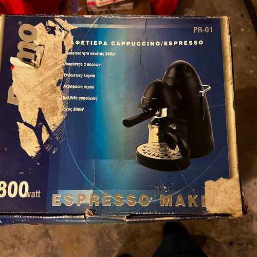 Espresso – Cappuccino Coffee Maker Primo PR-01 like new