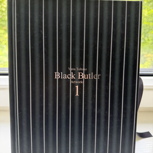 Black Butler Artworks 1 manga like new, German edition by Yana Toboso