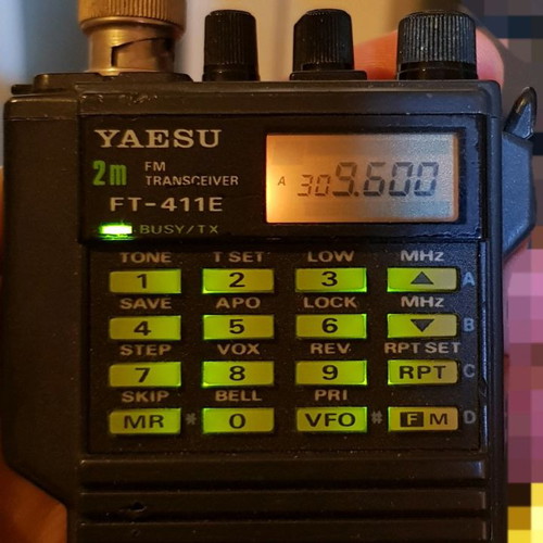 Yaesu FT-411 used portable radio transceiver