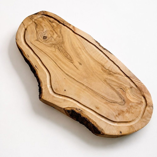 Cutting and Serving Board authentic, new, olive wood 43x22cm