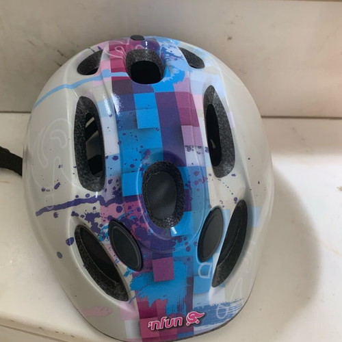 Children's protective helmet new, size S M 56 cm