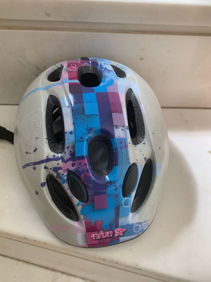 Children's protective helmet new, size S M 56 cm