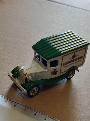 Antique beer advertising truck model