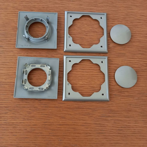 ABB Impuls lighting fronts and frames new with one slightly used complete set