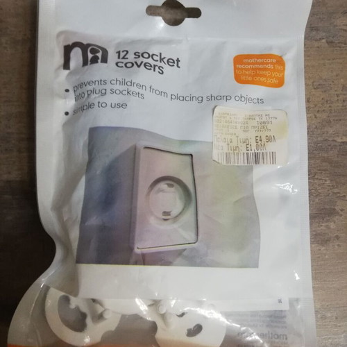Socket covers pack of 12 new for child safety