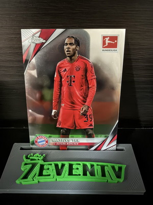 2025 Topps Chrome Bundesliga Mathys Tel #83 FC Bayern München base card