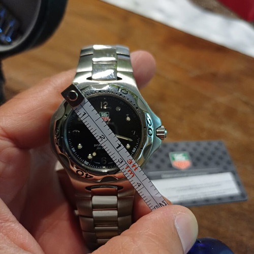 TAG Heuer Kirium Professional 200 watch, black