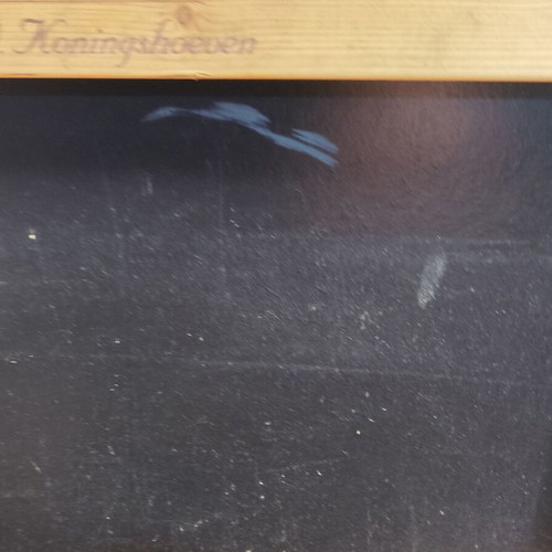 La Trappe beer old promotional chalkboard used