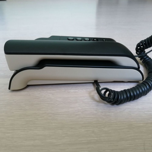 Alcatel office phone like new, black, corded