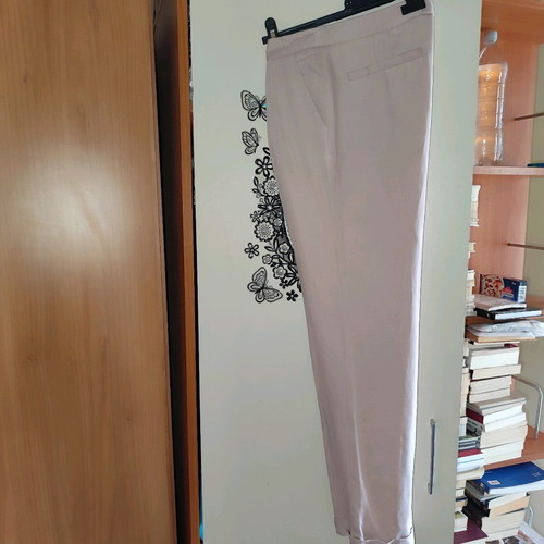 Mango women's trousers like new, dusty pink color, size 36