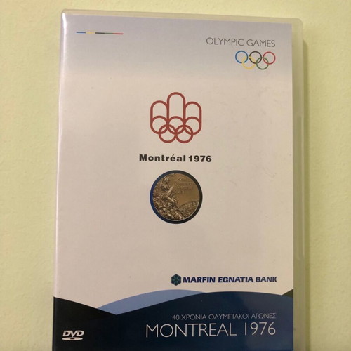 Olympic Games DVD used, pack of 4 DVDs