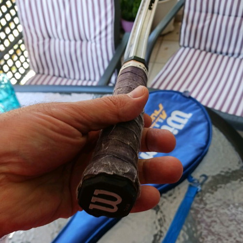 Wilson Rally tennis racket used in fair condition