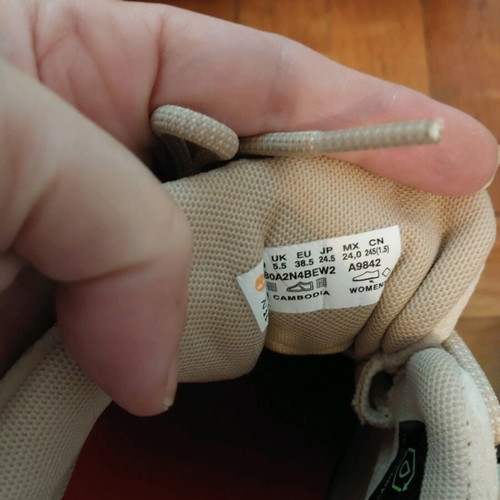 Timberland sneakers size 38.5 beige like new
