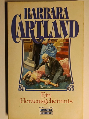 Ein Herzensgeheimnis Barbara Cartland book like new, German