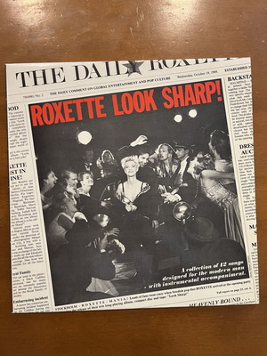 Roxette Look Sharp LP like new, pop genre