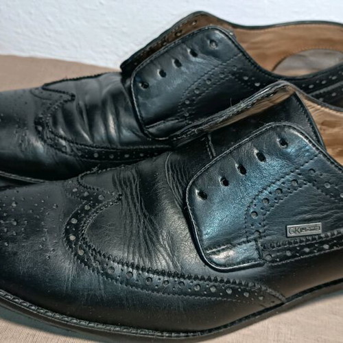 Anrika Leather Shoes No45 used, black, without laces