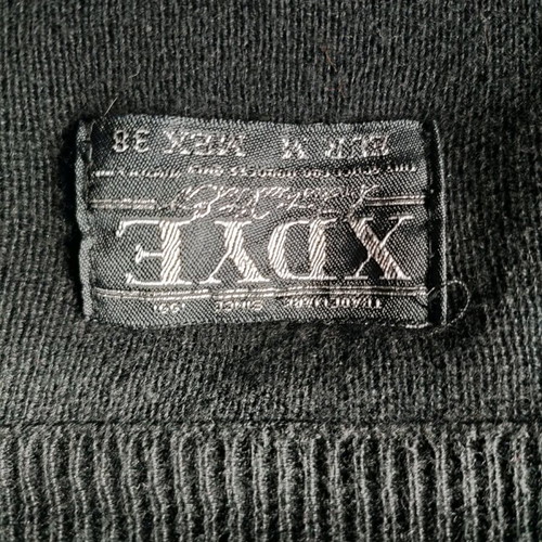 XDYE knitted striped cardigan, size Medium, like new