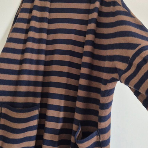 Madame Shou Shou outerwear like new, one size, brown and blue