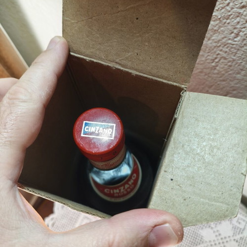 Cinzano Rosso 1975 collectible sealed in original box new