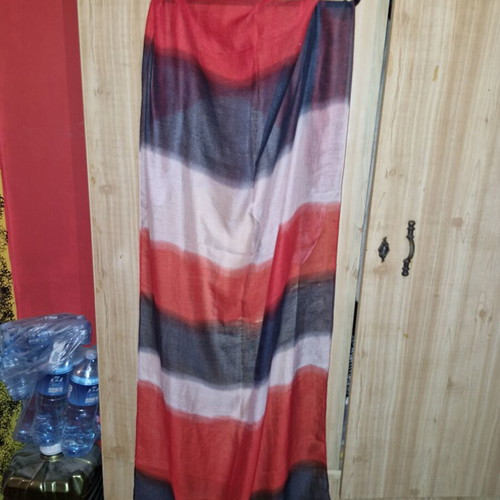 Terranova multicolor pareo used, semi-transparent