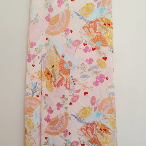 Hemithea Teresa dress L/XL new, satin fabric, floral pattern