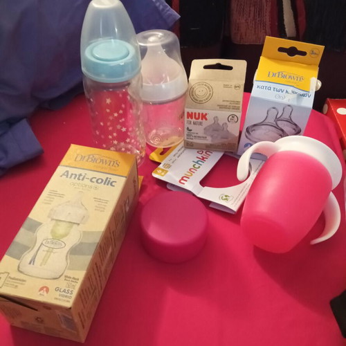 Baby feeding and care set, pack of 11, new