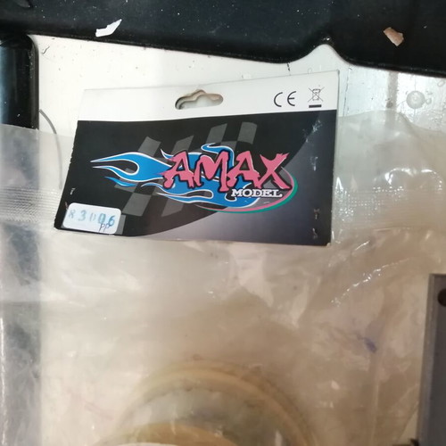 Rc Amax model rims new, 3 pieces, hex 17mm, width 61mm, diameter 89mm